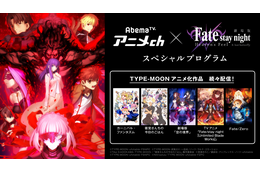 「Fate」×AbemaTVコラボチャンネル開設！「カーニバル・ファンタズム」「Fate/Zero」など一挙配信 画像