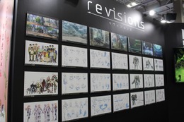 「revisions」壁面資料展示が圧巻！ 「戦国乙女」大友ソウリンフィギュアも注目な白組ブース【AJ2019】 画像