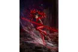 「Fate/EXTRA」“遠坂リン”、戦闘時の姿が大胆なポージングで立体化！ 画像