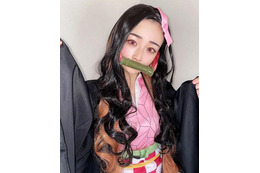 舞台女優・森下愛里沙の「鬼滅の刃」禰豆子コスが大好評！「二次元の方ですか？」「可愛すぎる」と絶賛の声 画像