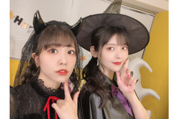 愛美＆上坂すみれがハロウィンコスプレを披露！悪魔と魔女に扮した姿が「綺麗すぎる」と大好評 画像