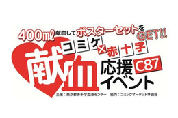 コミケで献血応援!今冬は「弱虫ペダル」「神撃のバハムート」のポスターがもらえる 画像