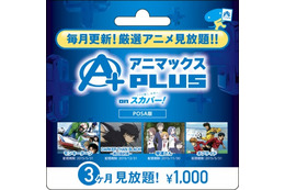 コンビニで買える　アニメ専門チャンネルのVOD視聴サービス「アニマックスPLUS」 画像