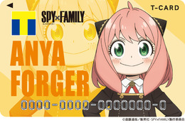 「SPY×FAMILY」アーニャ、ロイド、ヨルが“Tカード”に！ 可愛くて“100てんまんてんです” 画像