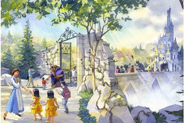 東京ディズニーリゾート開発構想で、「アナ雪」「美女と野獣」「アリス」の新エリアが誕生！ 画像