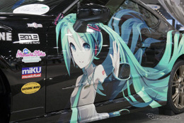 トヨタ 86、初音ミクバージョンが登場　アムラックス東京 画像