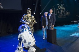 ジョージ・ルーカスがディズニー最大のファンイベント「D23 EXPO」に登場、R2-D2＆C-３POも 画像