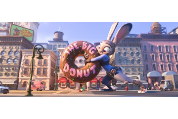 「ズートピア」ウサギの警察官・ジュディの本編映像公開 ネズミの街で巨大化!? 画像