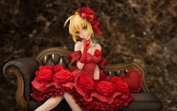 「Fate」エイプリルフール企画の“アイドル皇帝／ネロ”がフィギュア化！ 真紅のドレス姿がセクシー 画像