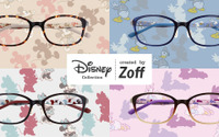 ディズニーキャラクターがキュート＆カラフルな眼鏡に！ Zoff SMARTシリーズに新登場 画像