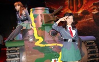 「World of Tanks×ガールズ＆パンツァー」コラボ宣言記者会見　東京ゲームショウに実物大戦車も登場 画像