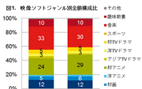 2013年　一般向け映像ソフト市場は2177億円の1％減　アニメは2ケタ増 画像