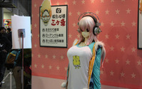 [AnimeJapan 2014ブースレポ]　“すーぱーそに子”等身大フィギュアがニトロプラス ブースに 画像