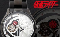 「仮面ライダー」1号をモチーフにした最新腕時計！ “オープンハート”仕様でこだわり詰まった一品 画像