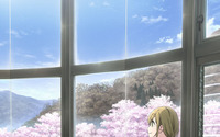 映画「ゆるキャン△」イヌ子こと犬山あおいのオフショットビジュアル公開―満開の桜も美しい！ 画像