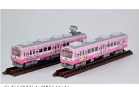 “ちびまる子ちゃんラッピング電車”が鉄道模型　Nゲージサイズで発売 画像