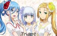 Trident、ラストアルバム“BLUE”クロスフェード公開　アニメ「アルペジオ」は最後も熱い 画像