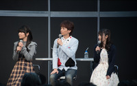 三澤紗千香、浅沼晋太郎、日高里菜が新作アニメについて語る。「アクセル・ワールド」ステージ 画像