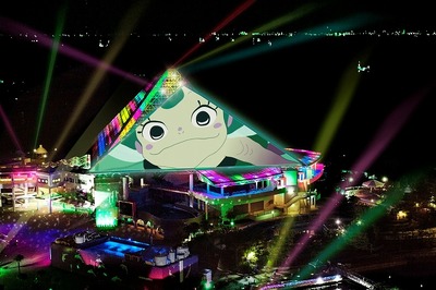 「夜明け告げるルーのうた」八景島シーパラダイスとコラボ 魚たちと人魚のルーが共演