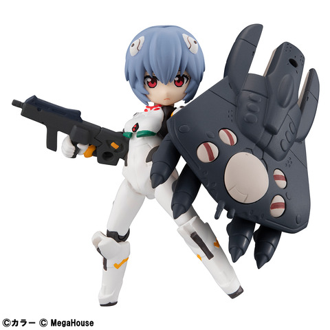 「デスクトップアーミー ヱヴァンゲリヲン新劇場版 / 綾波レイ」1,980円（税別）（C）カラー（C）MegaHouse