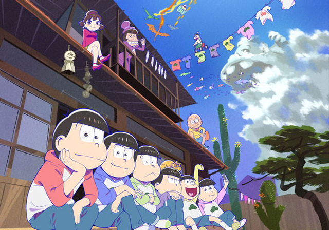 『おそ松さん』第2期メインビジュアル(C)赤塚不二夫／おそ松さん製作委員会