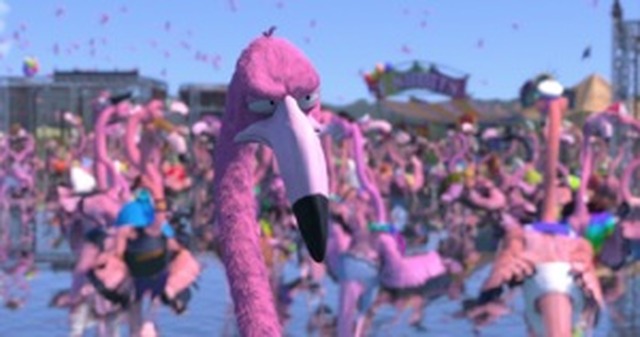 2012年CG部門優秀作品『フラミンゴ・プライド／Flamingo Pride』