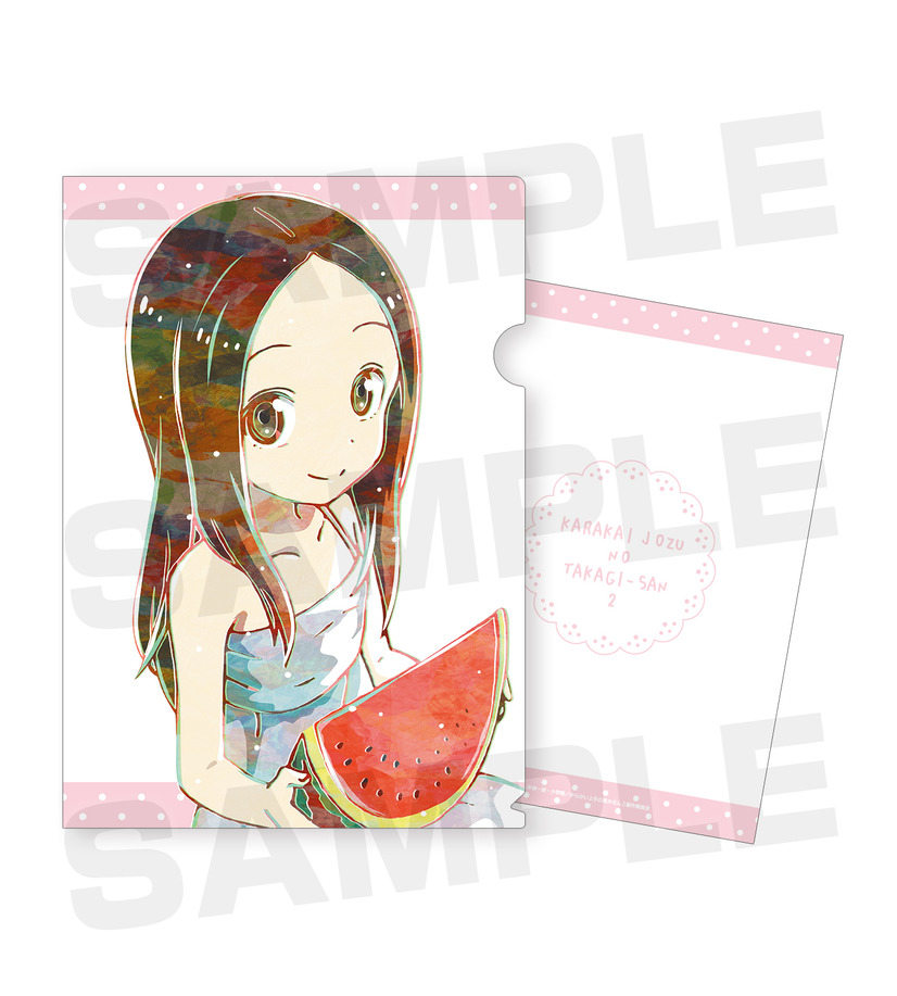 「高木さん Ani-Art クリアファイル（全1種）」400円