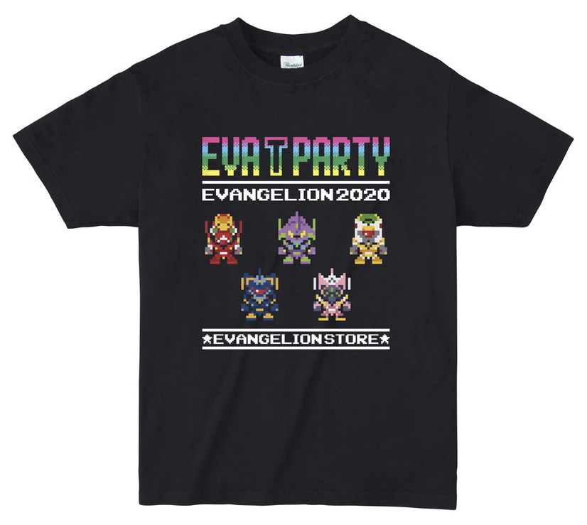 『エヴァンゲリオン』×「Tokyo Otaku Mode」EVA T PARTYイベント限定Tシャツ　各3,700円（税抜）（C）khara（C）2020 TOM Inc.（C）AMUSE