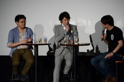 （左から）津田尚克さん、小野大輔さん、小林治さん