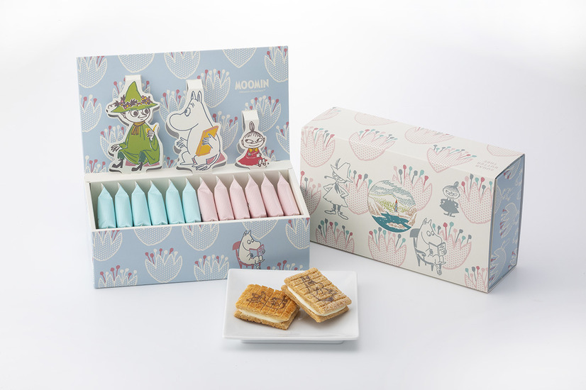 「ムーミンミニマーケット」「ムーミン シュガーバターサンドの木 詰合せ」 （12個入） 1,620円(C)Moomin CharactersTM