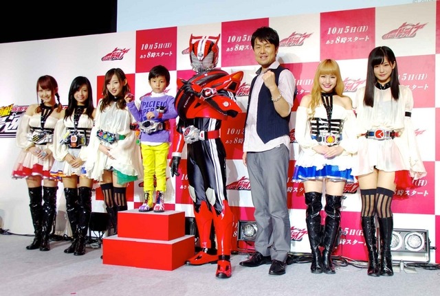 『仮面ライダードライブ』放送直前イベントより（10月3日・東京秋葉原）