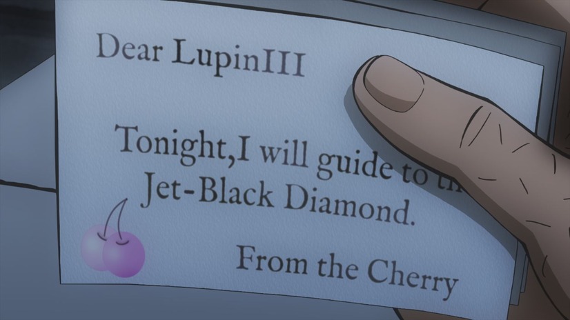 『ルパン三世 PART6』第9話「漆黒のダイヤモンド」先行場面カット　原作：モンキー・パンチ（C）TMS・NTV