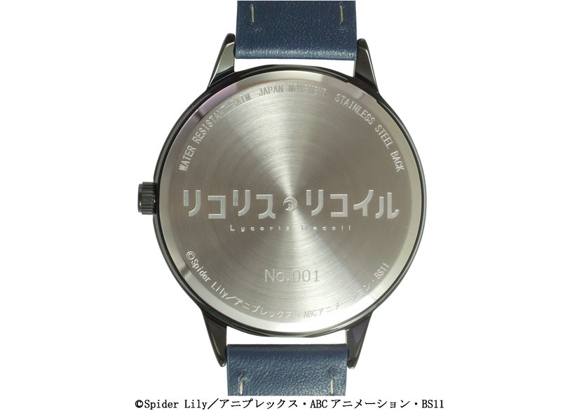 リコリス・リコイル腕時計（全2種）(C)Spider Lily／アニプレックス・ABCアニメーション・BS11