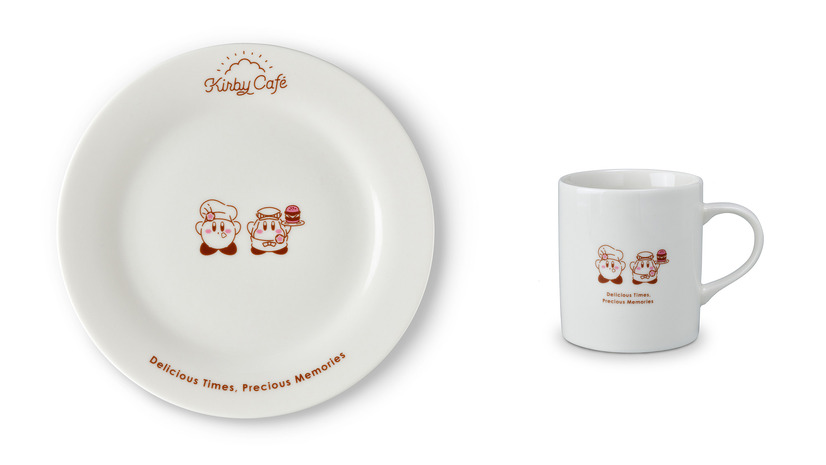 『星のカービィ』「Kirby Café」スーベニアプレート・マグカップ新デザイン（C）Nintendo / HAL Laboratory, Inc.