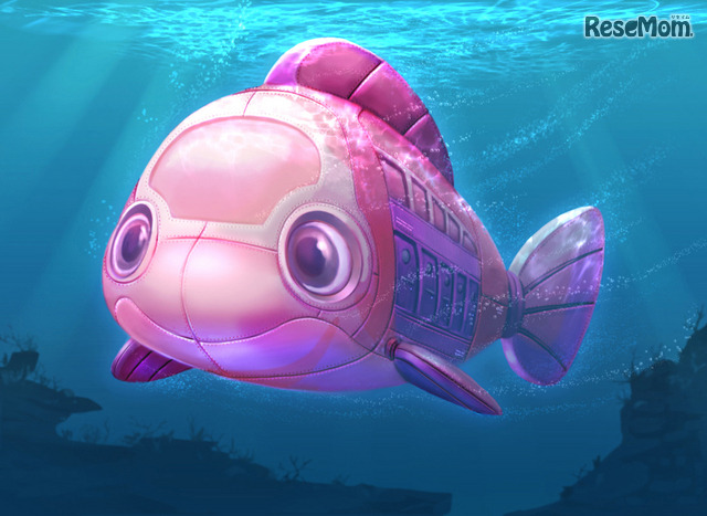 「ニモ＆フレンズ・シーライダー」に登場する潜水艇　Artist concept only (c) Disney/Pixar