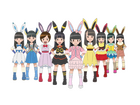 エビ中のメンバー、ポケモンになって「ピカチュウとイーブイ☆フレンズ」を大応援