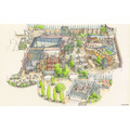 「ジブリパーク」基本デザイン「ジブリの大倉庫エリア」(C)Studio Ghibli