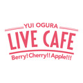 「小倉 唯 LIVE CAFE ～Berry! Cherry!! Apple!!!～」ロゴ