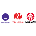 米国拠点のFunimation、フランス拠点のWakanim、オーストラリア拠点のMadman Anime Group