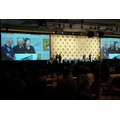 2010年のアイズナー賞の授賞式。辰巳ヨシヒロさんの『劇画漂流』が2部門を獲得し、注目を浴びた。