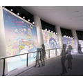 「そらのおばけのナイトパーク in TOKYO SKYTREE」スロープエリア（C）2022 SANX CO., LTD. ALL RIGHTS RESERVED. （C）TOKYO SKYTREE