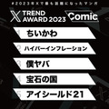 「X Trend Award」コミック