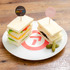 「喫茶さらざんまい　デザインプロデュースドバイサンリオ」純喫茶のサンドイッチ　1,180円（C） イクニラッパー／シリコマンダーズ
