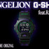 「EVANGELION STORE オリジナル腕時計 G-SHOCK DW-6900 feat.RADIO EVA」20,000円（税別）（C）カラー