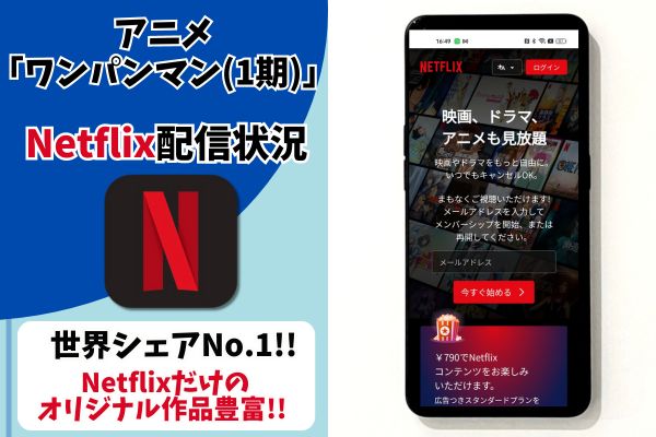 ワンパンマン（1期） netflix