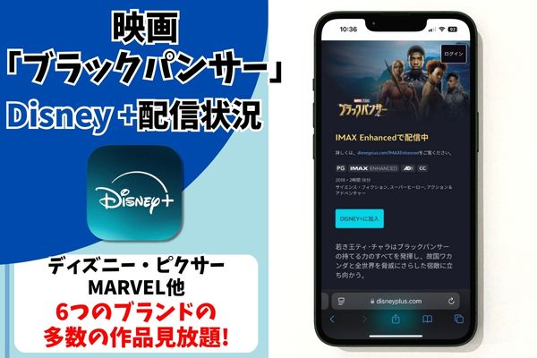 ブラックパンサー Disney+