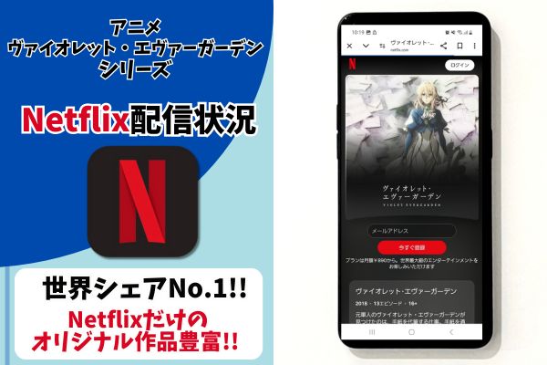 ヴァイオレット・エヴァーガーデン  配信 netflix