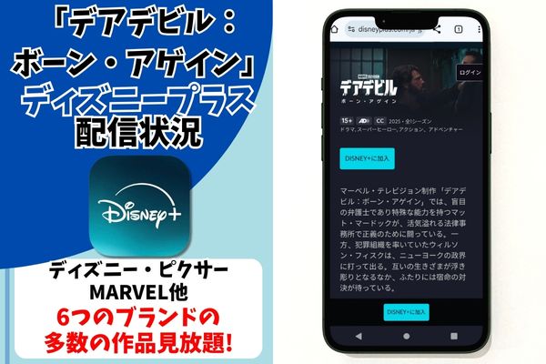 デアデビル：ボーン・アゲイン disney 配信