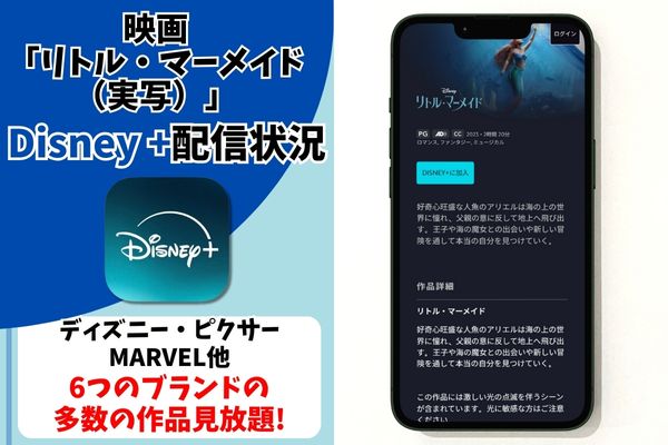 リトル・マーメイド（実写） disney 配信