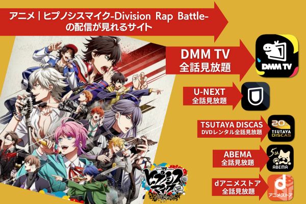 ヒプノシスマイク-Division Rap Battle- 配信